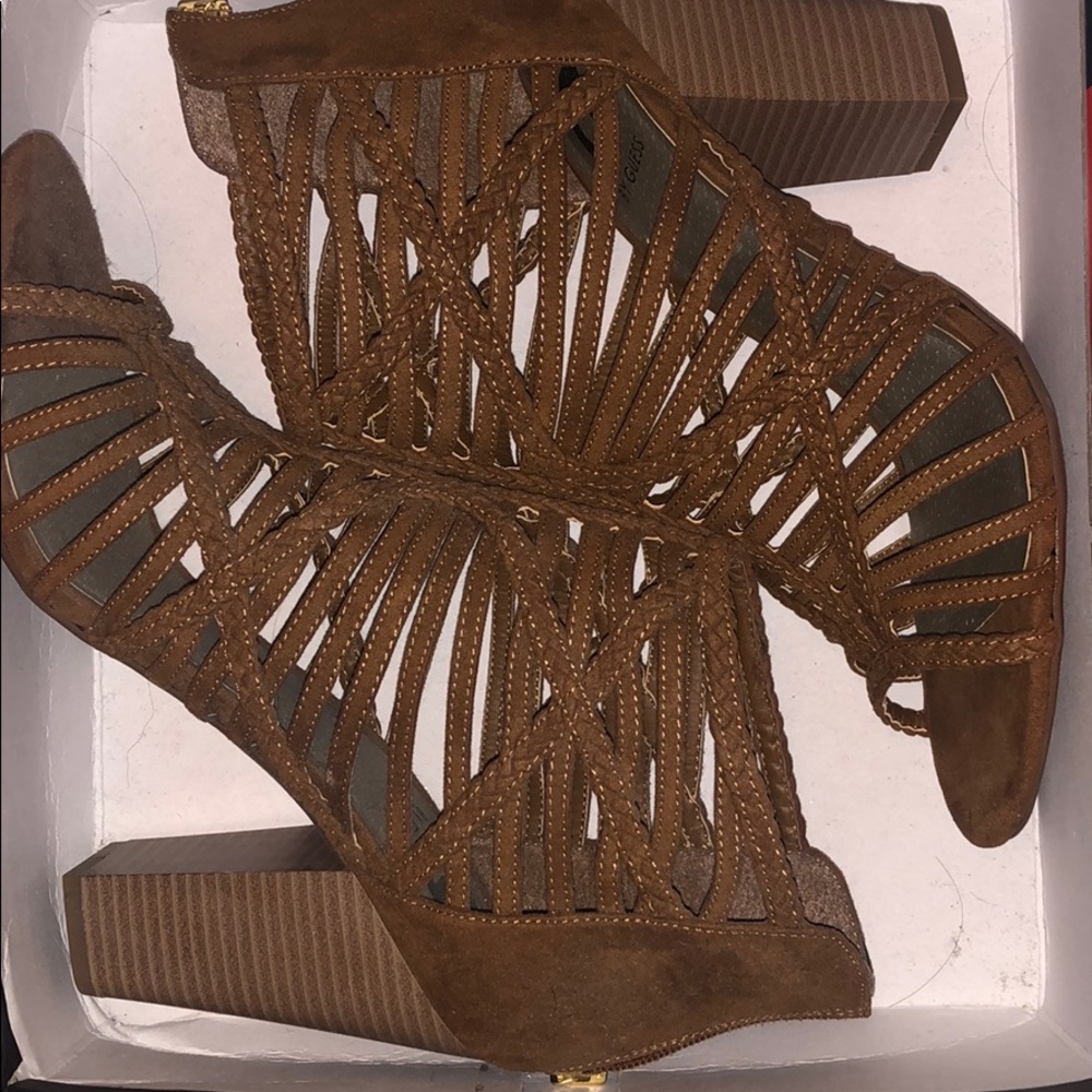 Guess heels.